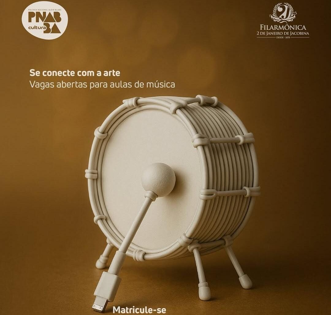 Desplugue do celular, conecte-se com a música: Filarmônica de Jacobina abre vagas gratuitas para jovens talentos