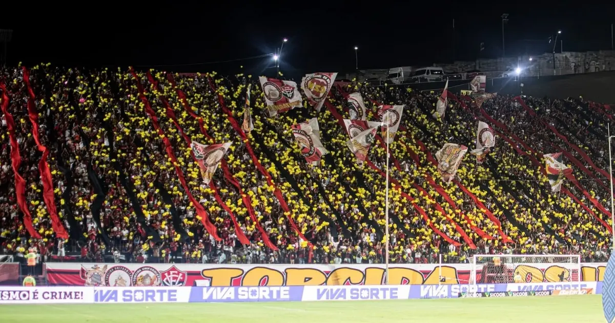 Vai lotar! Vitória anuncia arquibancadas esgotadas para jogo contra o Mirassol