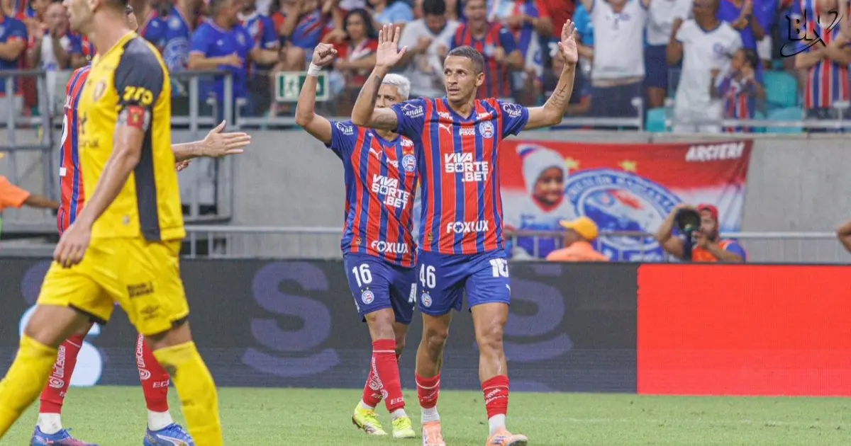Série A: Bahia vence o Sport e Vitória é goleado pelo Bragantino fora de casa.
