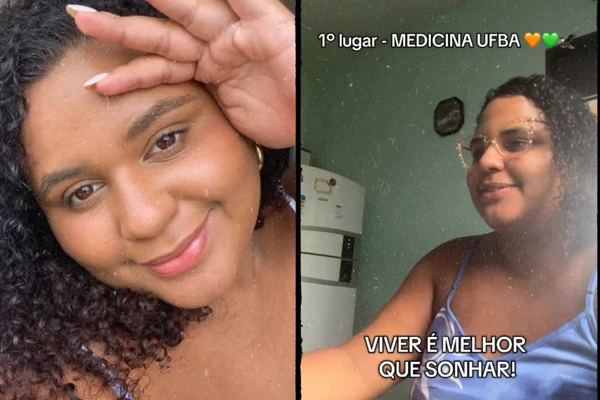 Estudante aprovada em 1º lugar em Medicina na Ufba estudou por seis anos e celebra conquista: “Orgulhosa por tudo que representa”