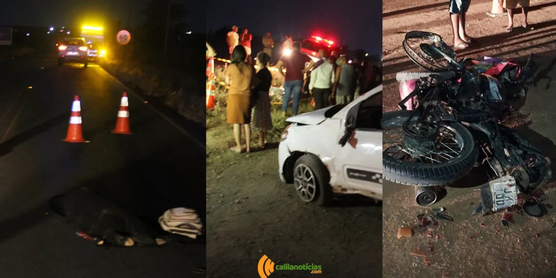 Sequência de três acidentes com mortes marca a noite de sábado na BA-120