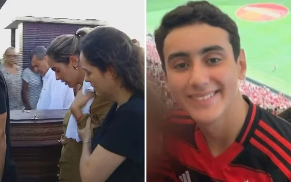 Comoção marca enterro de menino morto pelo pai em Itumbiara; irmão segue internado