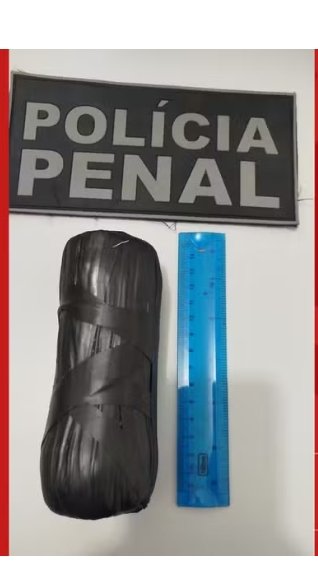 Jovem é presa ao tentar entrar em presídio com droga de 15 cm escondida nas partes íntimas