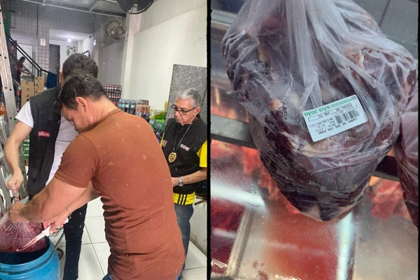 Supermercado tem 149 kg de carne apreendidos após denúncia de consumidor