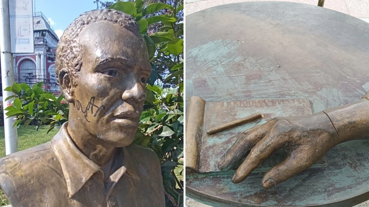 Vandalismo a monumentos públicos causam prejuízo de R$ 945 mil em Salvador