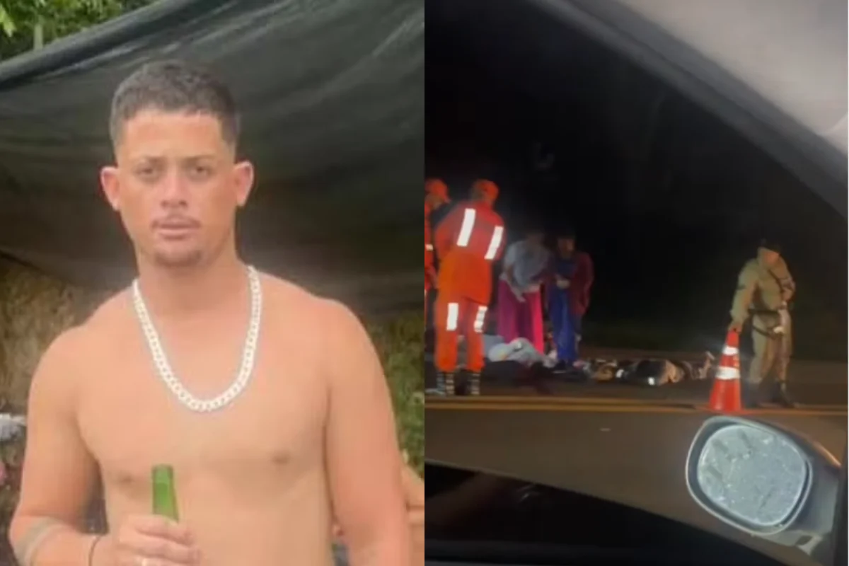 Jovem morre e outro fica gravemente ferido após moto bater em carro parado