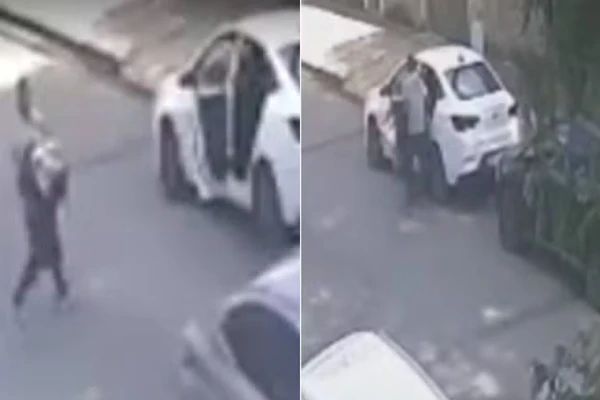 Homem espanca ex, coloca a vítima desacordada em carro e tenta fugir com ela após agressão