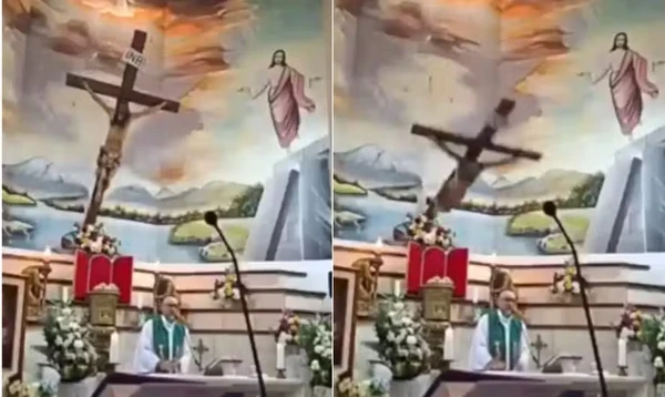 Padre que morreu atingido por crucifixo em missa refletiu minutos antes: ‘Vamos todos morrer’