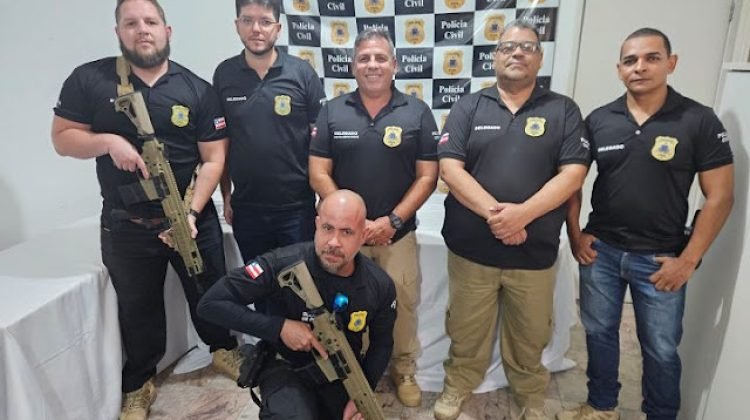 Grupo tático da Polícia Civil de Jacobina passa a contar com fuzis ARAD calibre 7.62