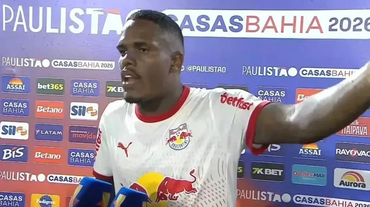 Zagueiro critica árbitra após eliminação do Bragantino no Paulista: “Colocaram uma mulher para apitar um jogo deste tamanho”