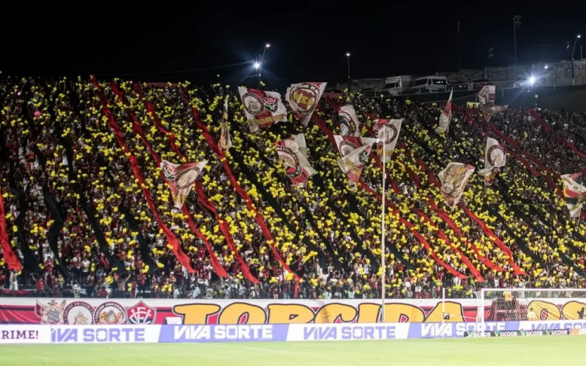 Vai lotar! Vitória anuncia arquibancadas esgotadas para jogo contra o Mirassol
