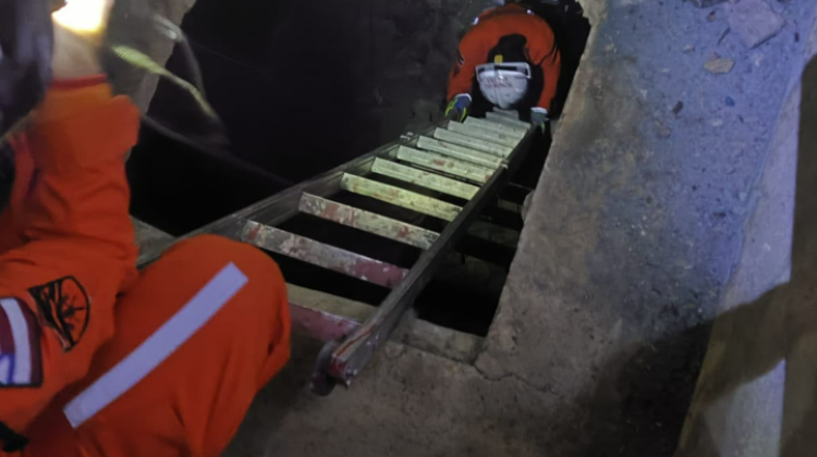 Jovem é resgatada de tanque com 5 metros de profundidade em Jaguaquara