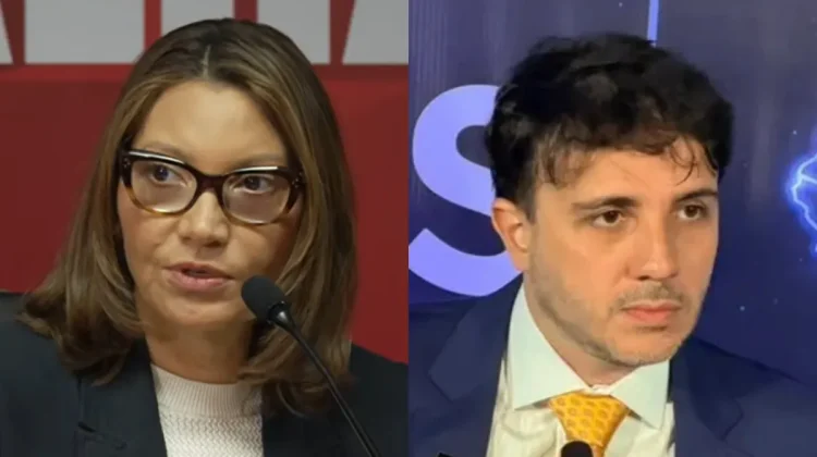 Janja e Renan Santos trocam críticas após debate presidencial na Band