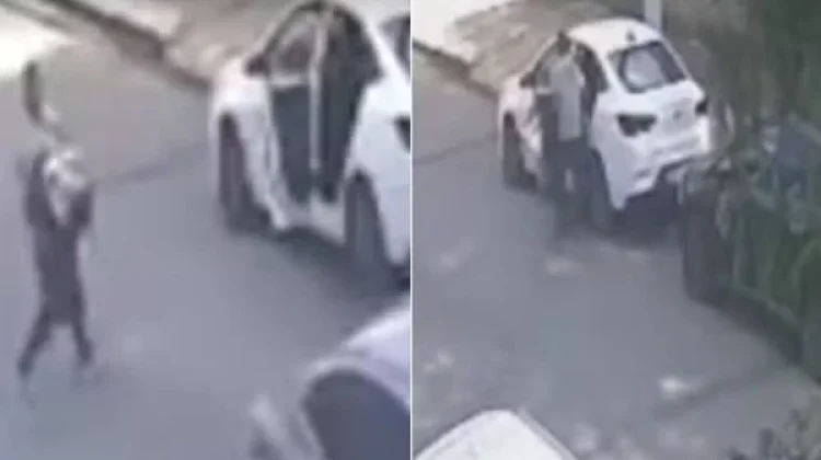 Homem espanca ex, coloca a vítima desacordada em carro e tenta fugir com ela após agressão