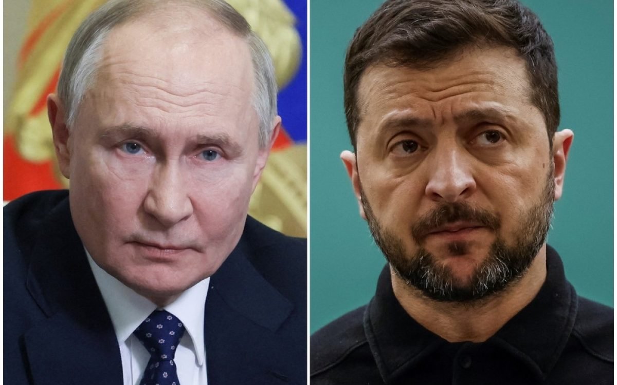 Zelensky diz estar pronto para se reunir com Putin na quinta; encontro pode ocorrer na Turquia