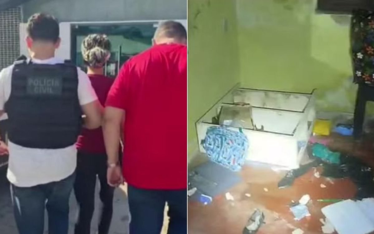 Mãe abandona filhos por mais de 10 dias e é presa no Ceará