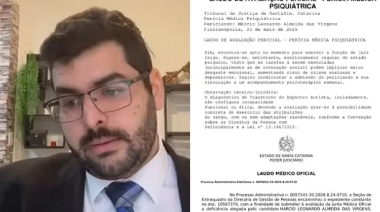 Advogado autista é aprovado em concurso para juiz tem posse barrada por decisão de Tribunal