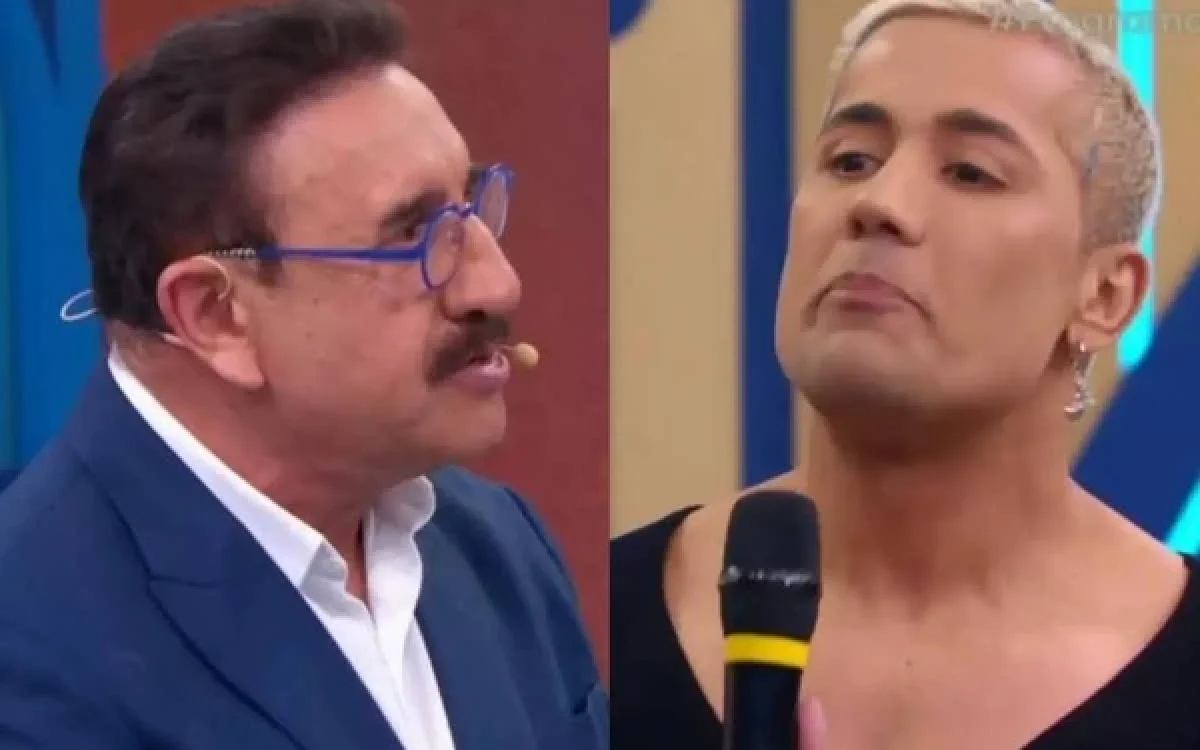 Ratinho é denunciado por homofobia após comentário sobre visual de cantor: ‘Cara de viado’